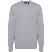theory pull fin en laine - gris