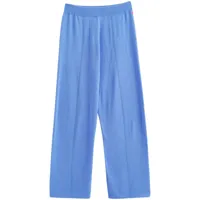chinti & parker pantalon de jogging à coupe ample - bleu