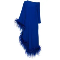 taller marmo robe longue ubud extravaganza - bleu