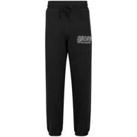 stadium goods® pantalon de jogging outline logo 'black' - noir