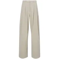 proenza schouler white label pantalon de tailleur à taille haute - tons neutres