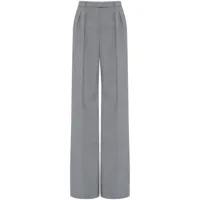 rebecca vallance pantalon benoit à coupe ample - gris