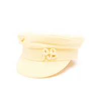 ruslan baginskiy chapeau à logo appliqué - jaune