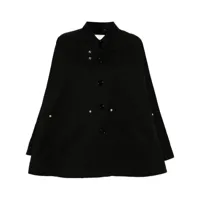 dorothee schumacher manteau luxury layer - noir
