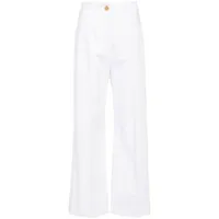 patou pantalon iconic à coupe ample - blanc
