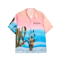blue sky inn t-shirt à imprimé graphique - rose