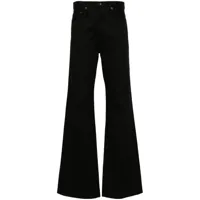 r13 pantalon ample à taille haute - noir