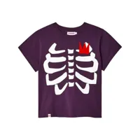 charles jeffrey loverboy t-shirt à imprimé graphique - violet