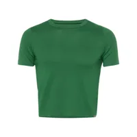 extreme cashmere t-shirt nº267 tina en maille fine - vert