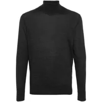 givenchy pull à broderies 4g - gris