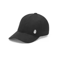 billionaire casquette à logo appliqué - noir