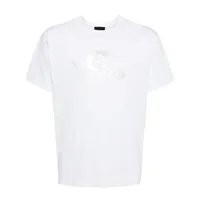 simone rocha t-shirt en coton à imprimé graphique - blanc