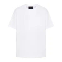 simone rocha t-shirt en coton à design colour block - blanc