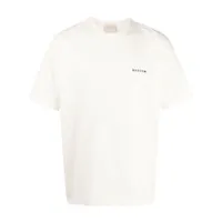 buscemi t-shirt en coton à logo imprimé - blanc