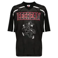 icecream t-shirt à patch logo - noir
