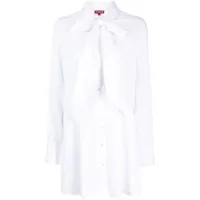 staud robe-chemise maryn - blanc