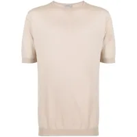 john smedley t-shirt belden en coton - tons neutres