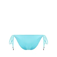 melissa odabash antibes logo-engraved bikini bottoms - bleu