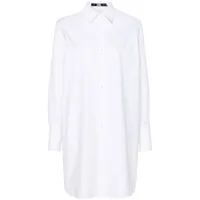 karl lagerfeld robe-chemise k/lny ikonik - blanc