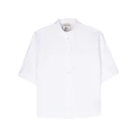 semicouture chemise à manches évasées - blanc