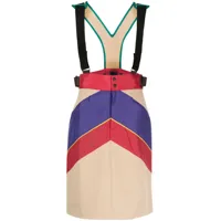 kolor robe-salopette à design colour block - multicolore