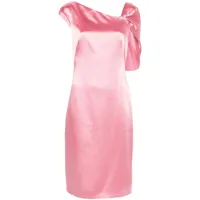 givenchy robe mi-longue à design asymétrique - rose