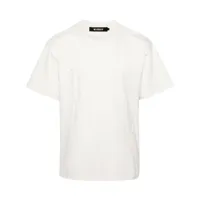 misbhv t-shirt en coton à design patchwork - blanc