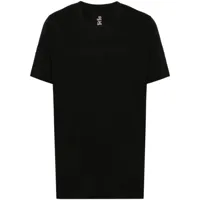 thom krom t-shirt en coton à manches courtes - noir