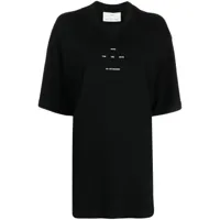 song for the mute graphic-print cotton t-shirt - noir