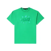 andersson bell t-shirt à logo brodé - vert