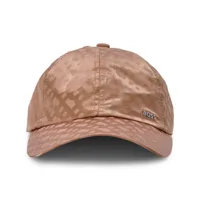 boss casquette à plaque logo - marron