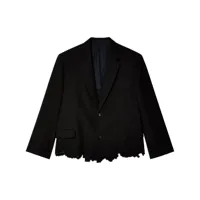 doublet blazer cut off - noir
