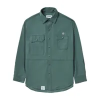 chocoolate chemise à patch logo - vert