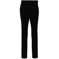 hermès pre-owned pantalon de tailleur fuselé - noir