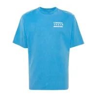 liberal youth ministry t-shirt en coton à logo imprimé - bleu