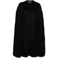 stella mccartney cape à design drapé - noir