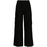 b+ab pantalon droit à poches cargo - noir