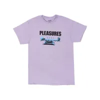 pleasures t-shirt bed en coton - violet
