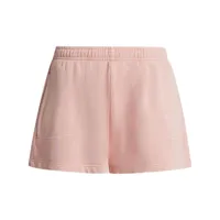 lacoste cotton short shorts - rose