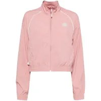 chocoolate veste zippée à logo appliqué - rose