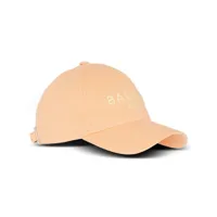 balmain casquette à logo brodé - orange