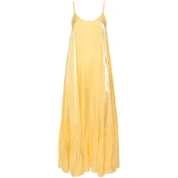 aeron robe longue imogen - jaune