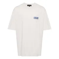 les benjamins t-shirt en coton à logo imprimé - blanc