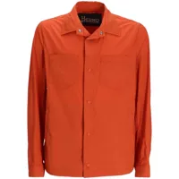 herno chemise à poches multiples - orange
