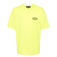 les benjamins t-shirt en coton à logo imprimé - vert