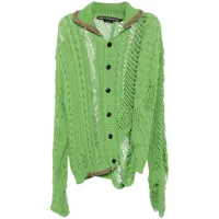 andersson bell cardigan sauvage - vert