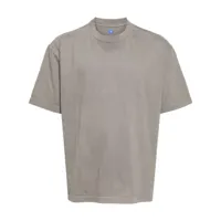 yeezy t-shirt en coton à col rond - gris