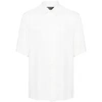 patrizia pepe chemise à col pointu - blanc