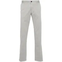 incotex pantalon de costume en coton stretch - gris
