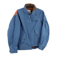 kolor veste légère à design asymétrique - bleu